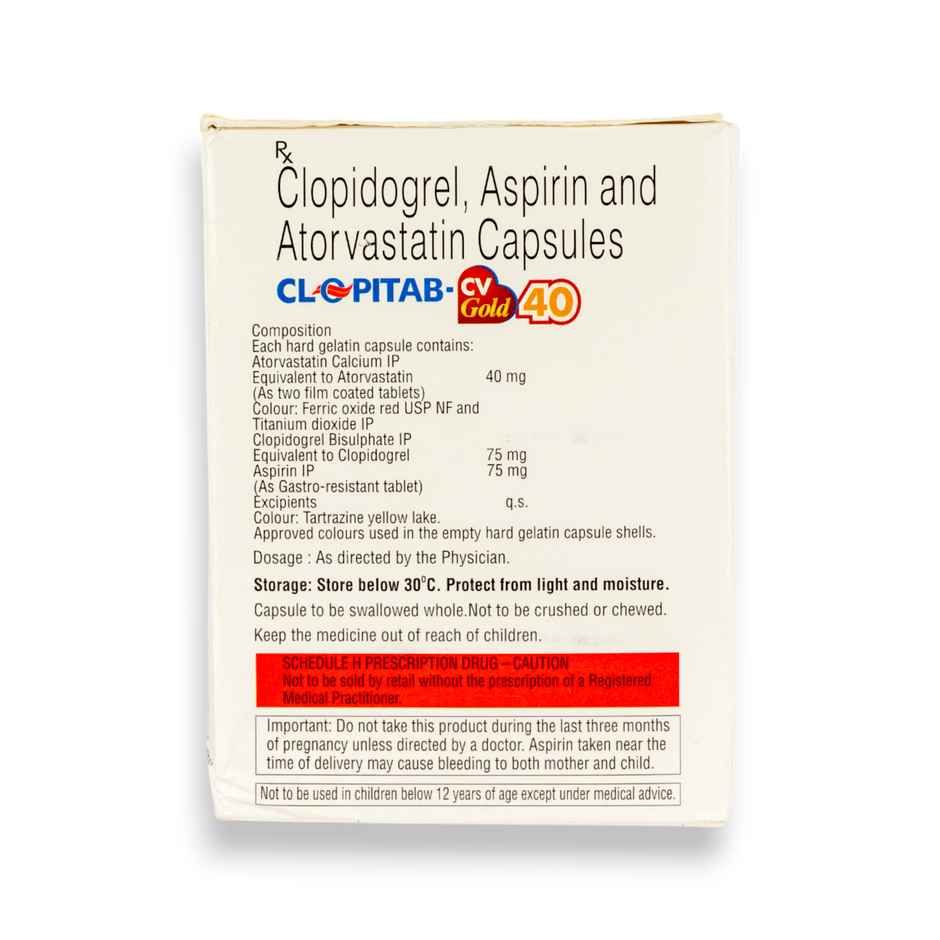 Clopitab-CV Gold 40 Capsule