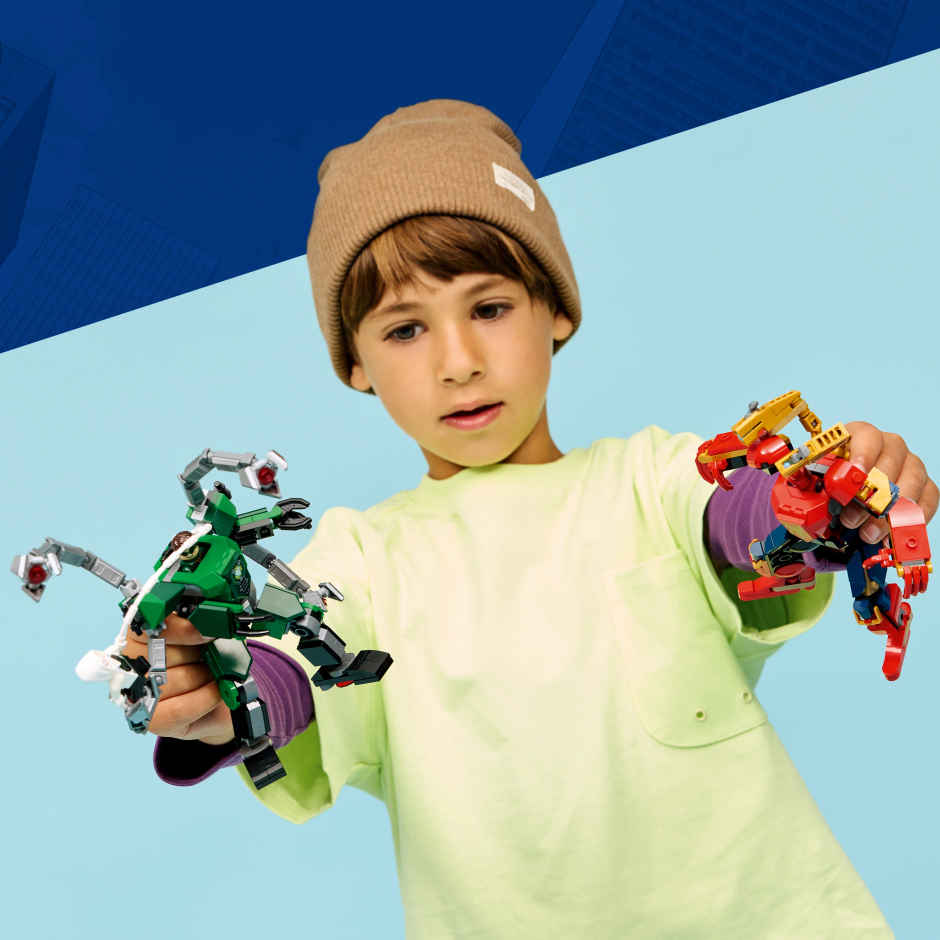 Lego Marve Mec Battl SpiderMa v Do Oc 76338