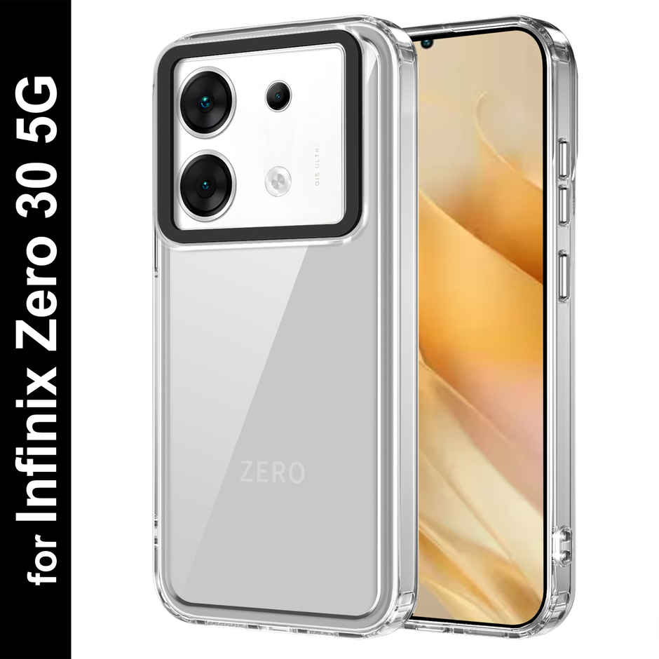 Zapcase Back Cover for Infinix Zero 30 5G | Space-Clear