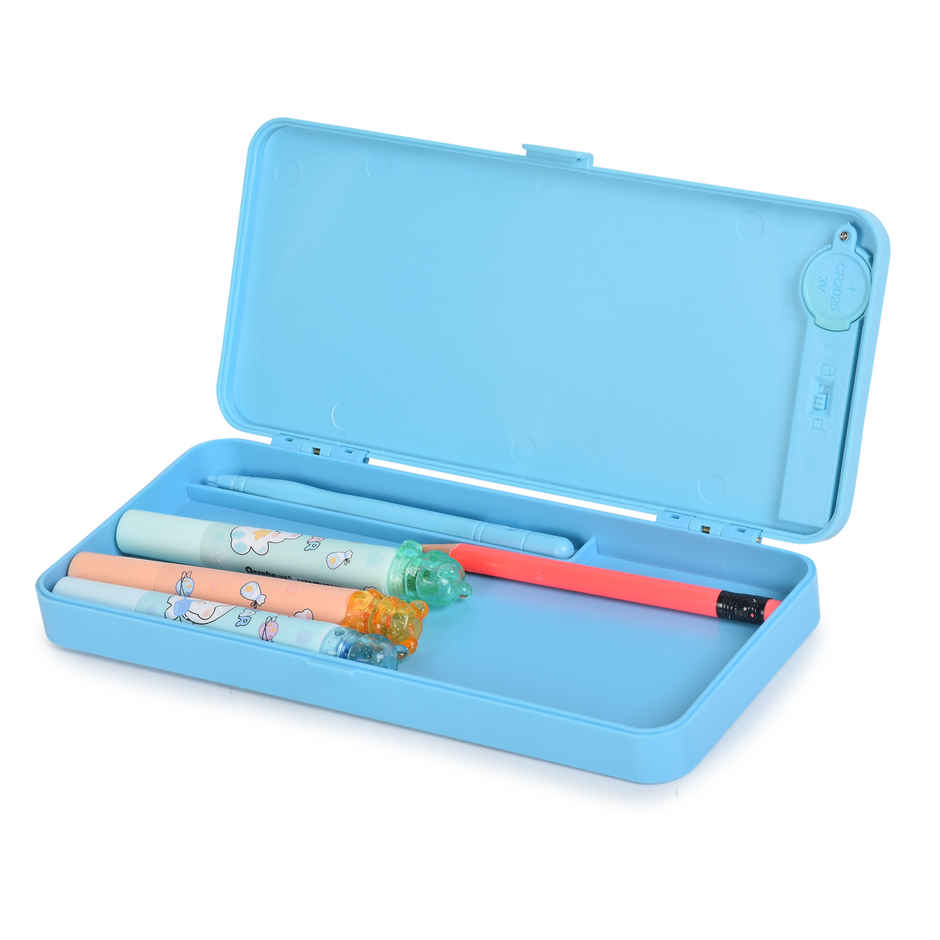 Chrome Magic Pencil Box For Kids Special Pencil Case | Lcd Screen | Writing Pen | Assorted