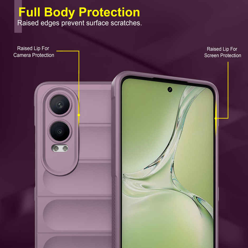 Zapcase Back Cover for OnePlus Nord CE 4 Lite 5G | Magic-Lavender