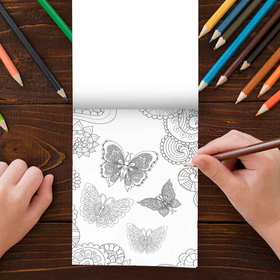 Animals - The Mandala Series | Art Therapy Coloring Book | Coloring Book for Stress Relief
