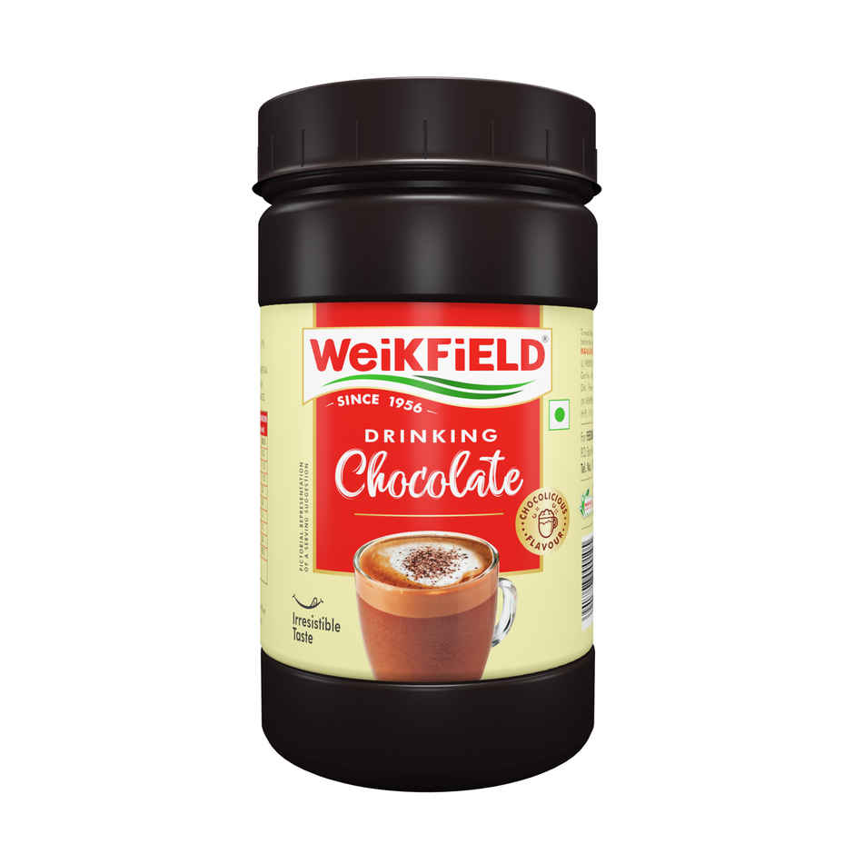 Weikfield Drinking Chocolate Powder Jar