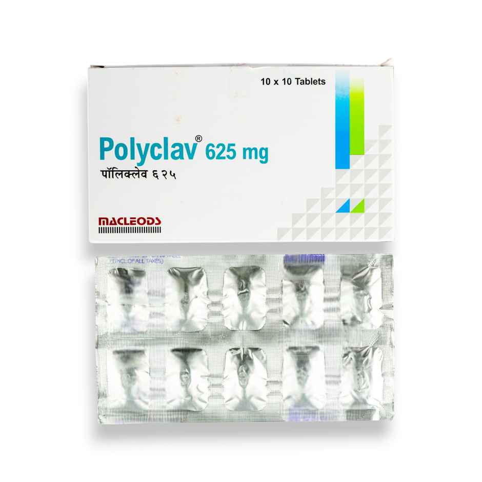 Polyclav 625mg Tablet