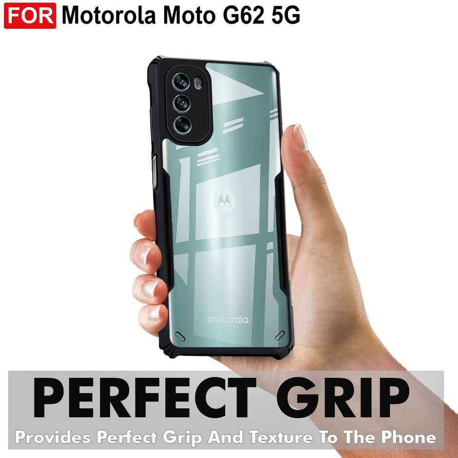 Zapcase Back Cover for Motorola G52 | Motorola G82 5G | Matte-Black