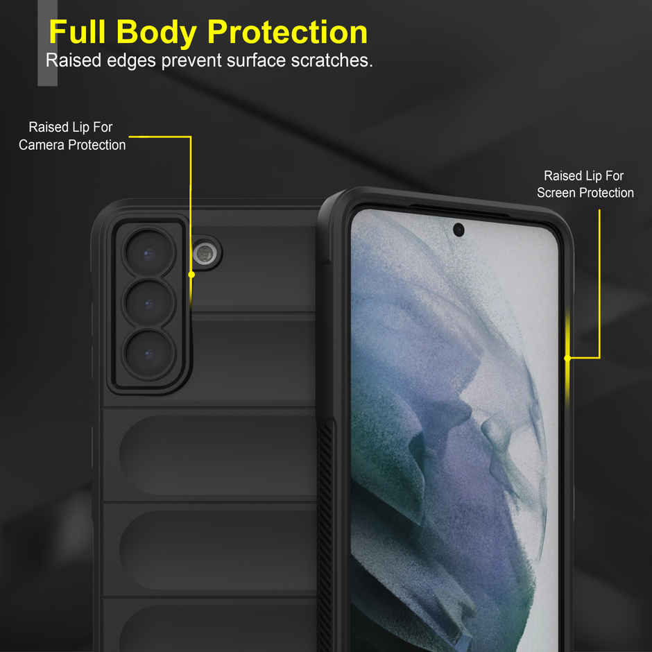 Zapcase Back Cover for Samsung Galaxy S21 | Magic-Black