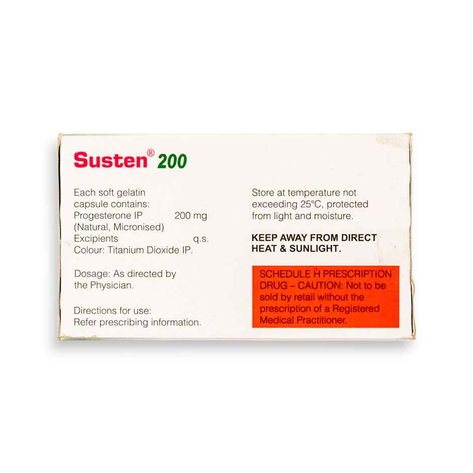 Susten 200 Soft Gelatin Capsule