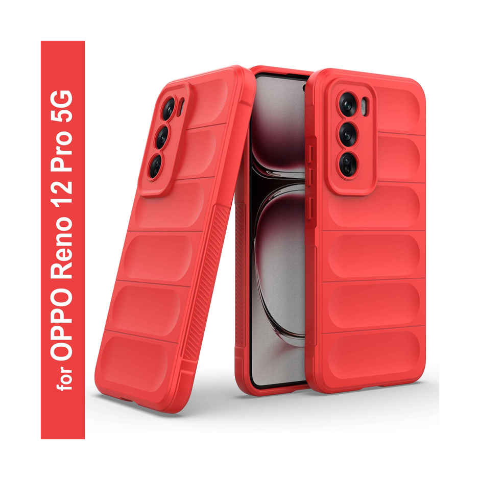 Zapcase Back Cover for OPPO Reno 12 Pro 5G | Magic-Red