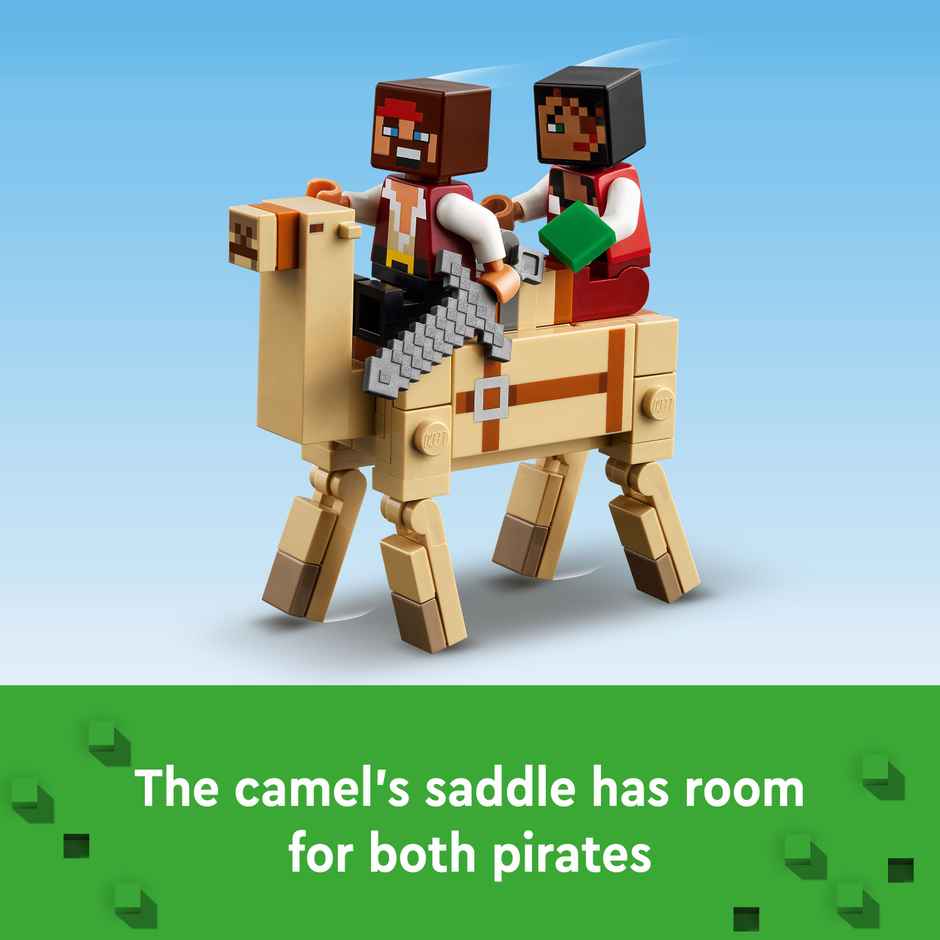 Lego Minecraft The Pirate Ship Voyage Boat Playset 21259 (106 Pieces)