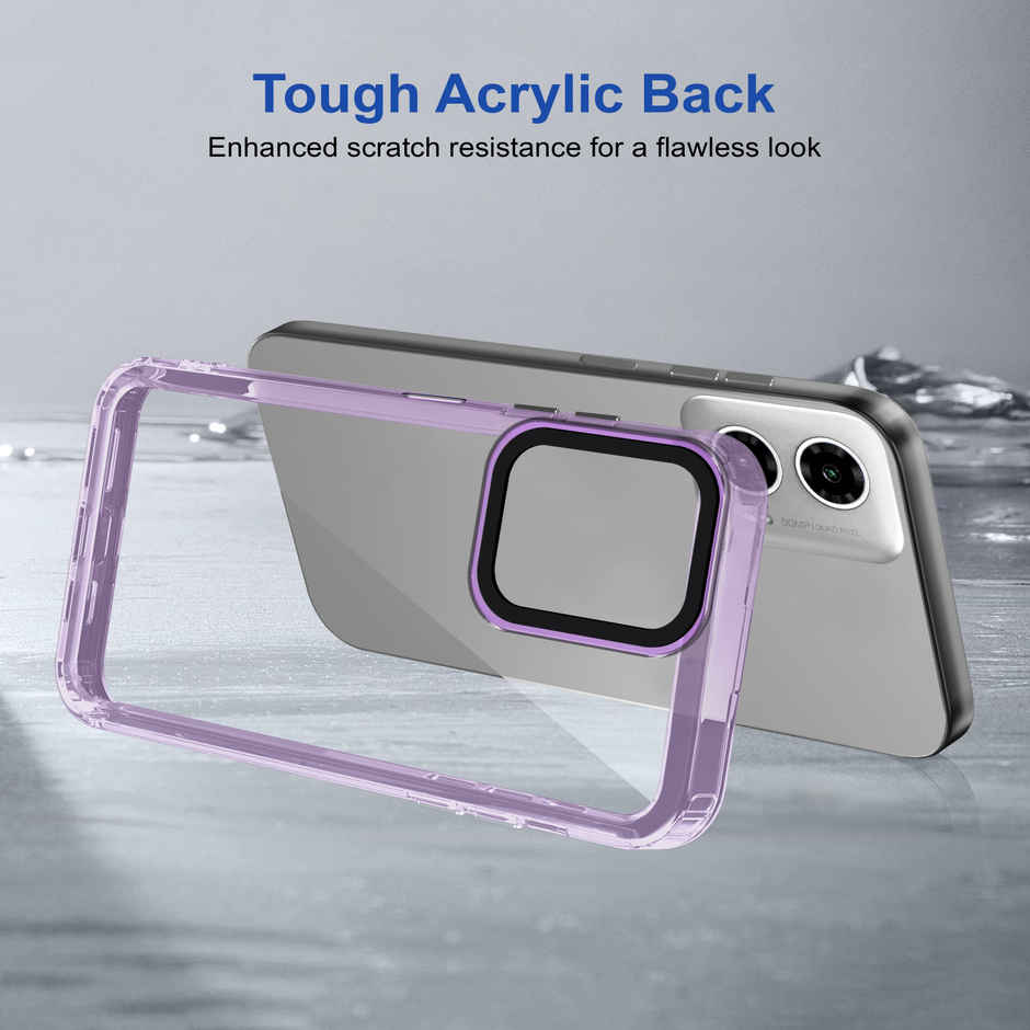 Zapcase Back Cover for Motorola G45 5G | Space-Purple