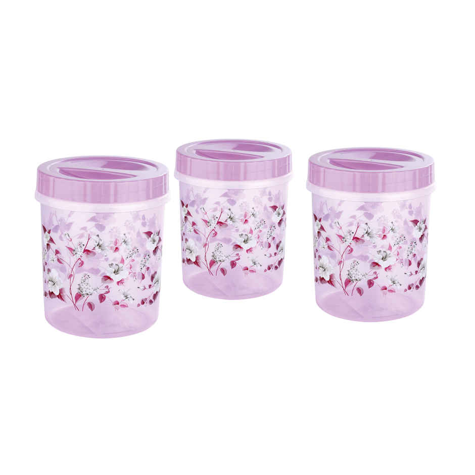 Joyo Spacio Storage Container 1500 ml - Assorted Colours (Set Of 3)