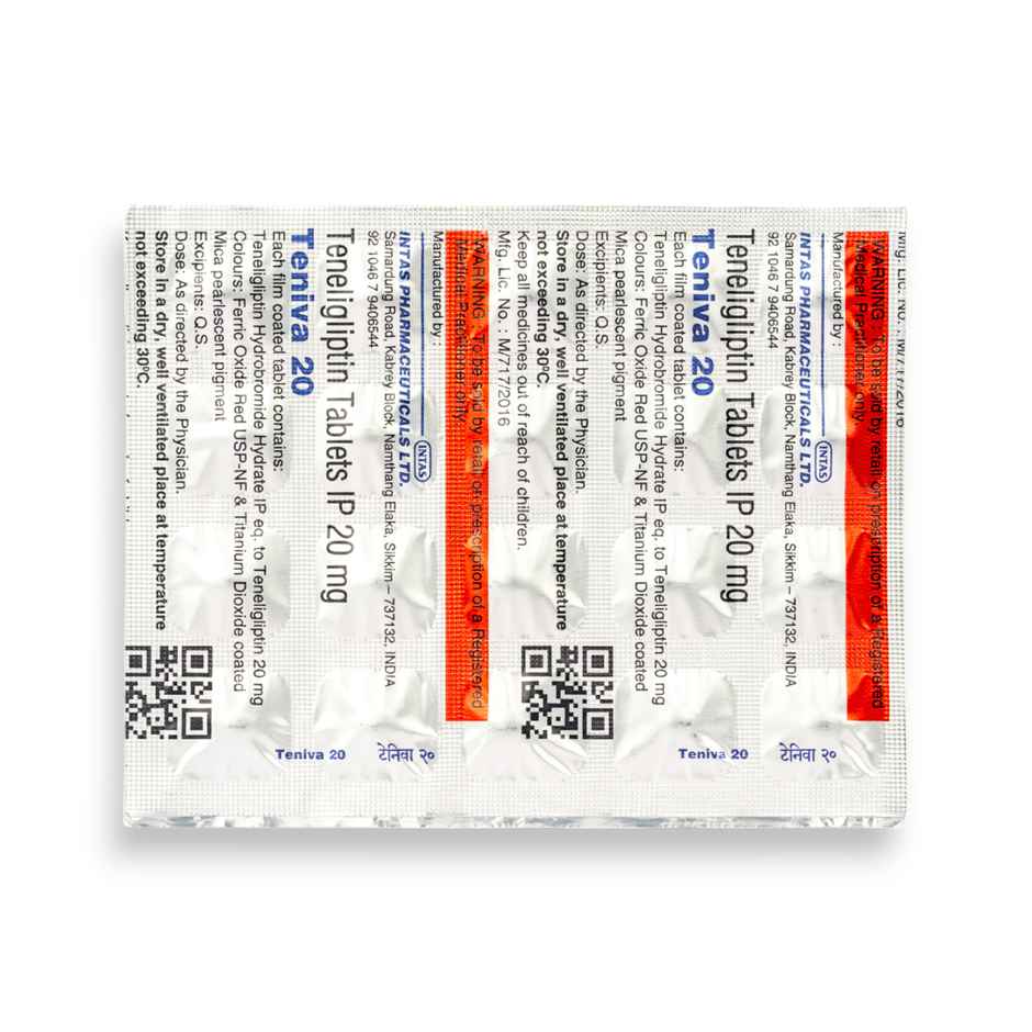 Teniva 20 Tablet