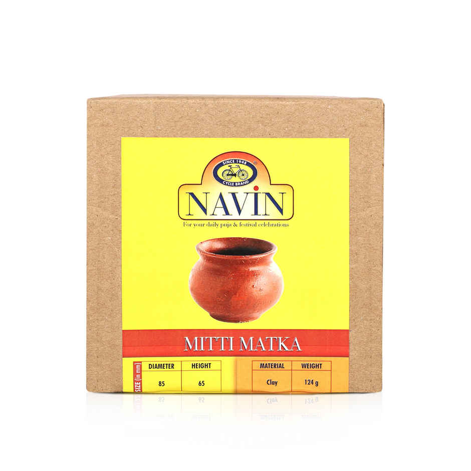 Mitti Matka | Eco-Friendly Clay Pot | Handcrafted Natural Terracotta | Cycle