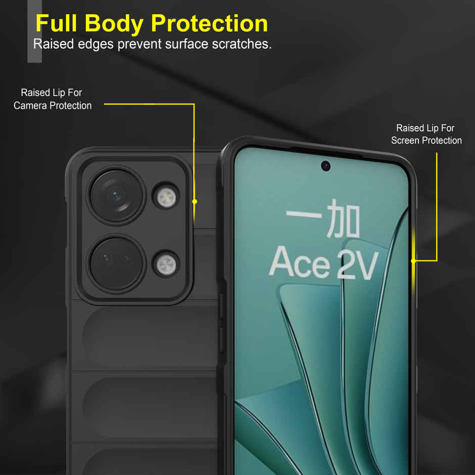 Zapcase Back Cover for OnePlus Nord 3 5G | Magic-Black