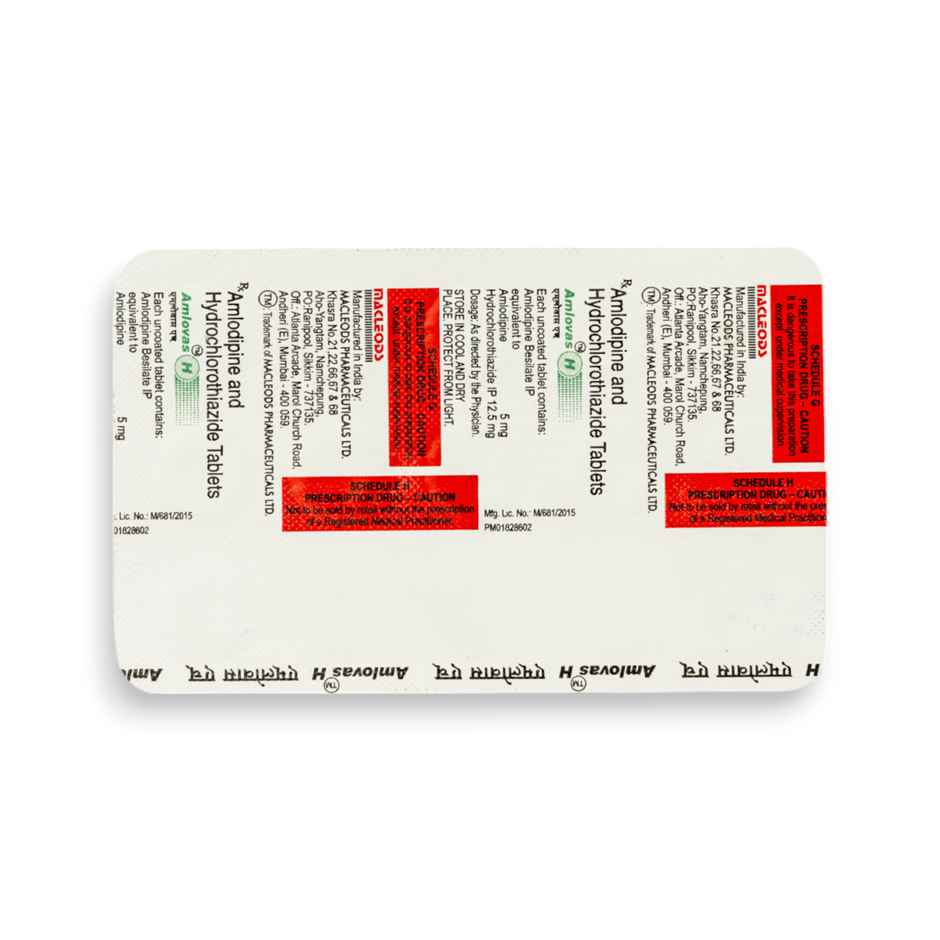 Amlovas H Tablet