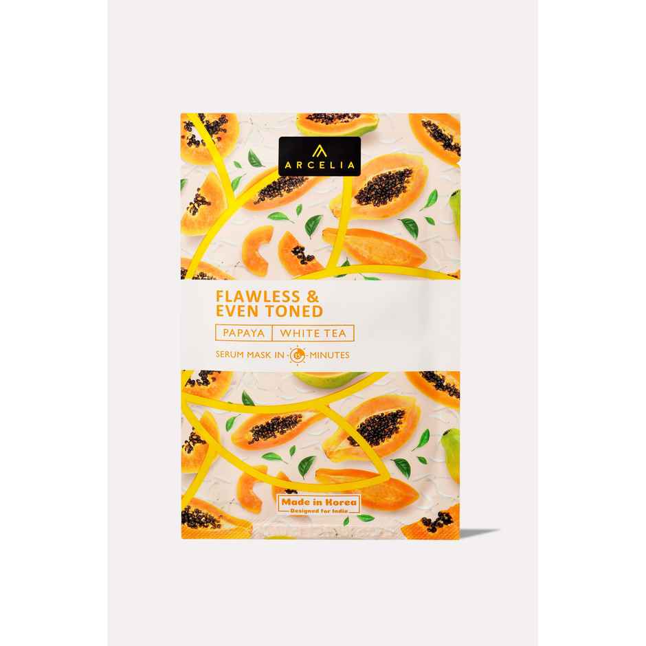 Arcelia Sheet Mask Papaya/White Tea
