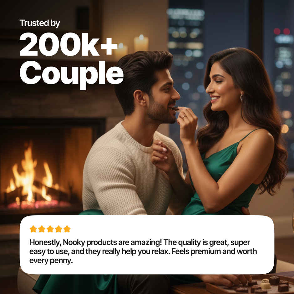 Nooky Ishqiya Paan Aphrodisiac Intimacy Chocolate Paan Betel Leaf Gulkand Treat