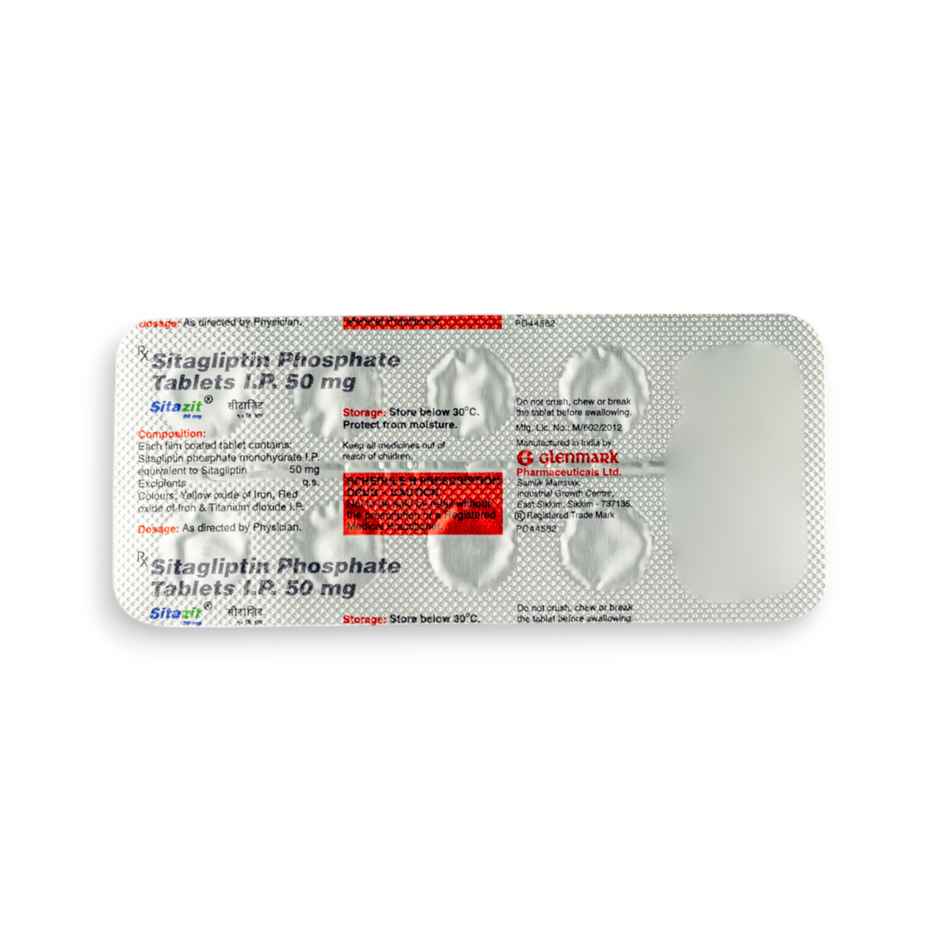 Sitazit 50mg Tablet