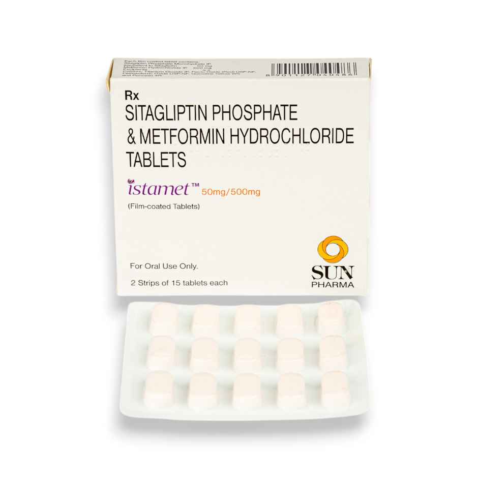 Istamet 50mg/500mg Tablet