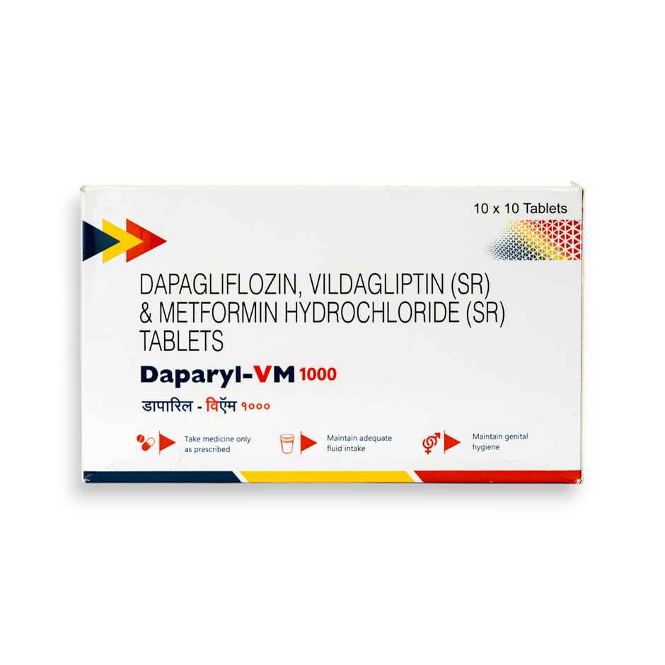 Daparyl-VM 1000 Tablet SR