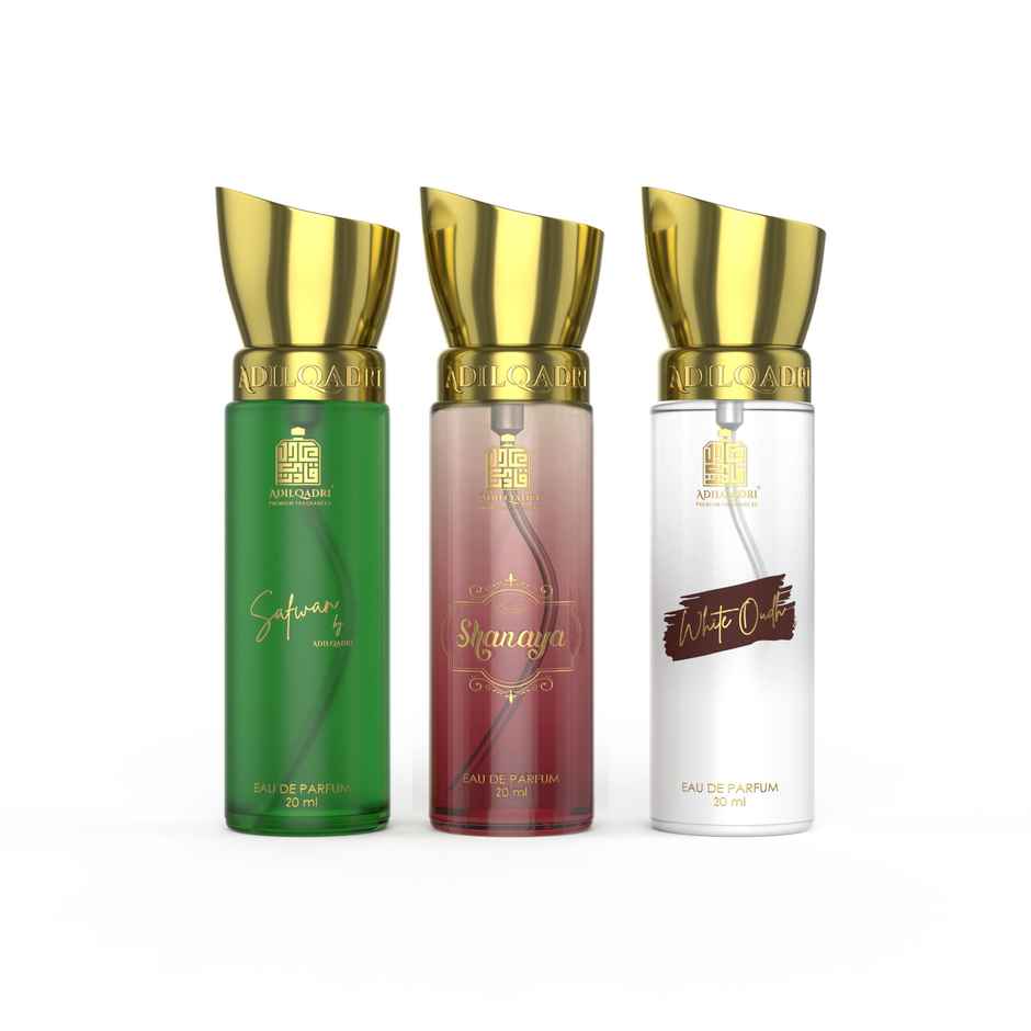 Adilqadri Captivating Trio Luxury Eau De Parfum | Gift Set For Unisex | Long Lasting Scent