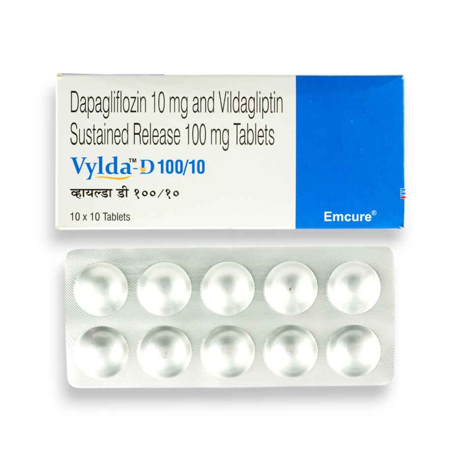 Vylda-D 100/10 Tablet SR