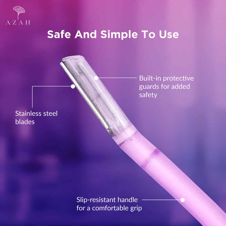 Azah Dermaplaning Reusable Face Razor for Women