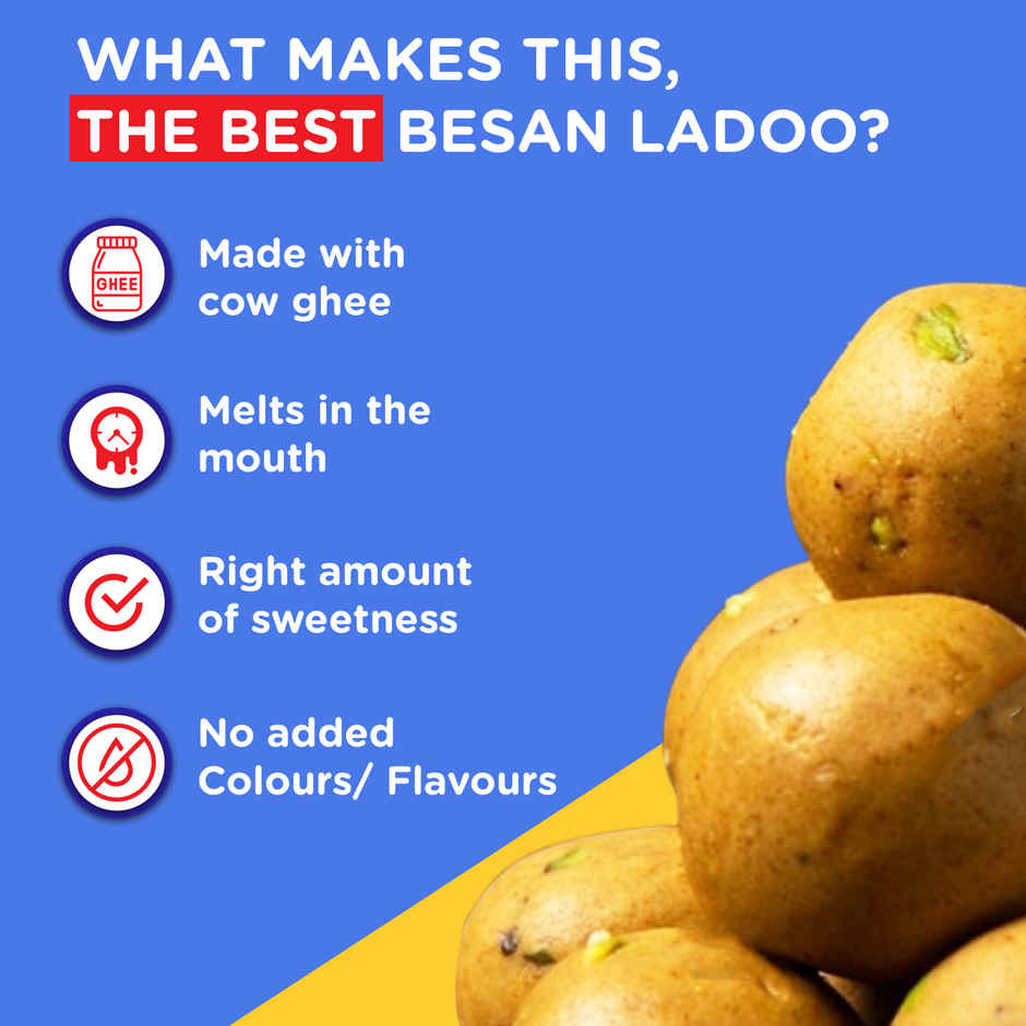 Gits Rasgulla Open & Eat (Tin) (1kg) & Gits Besan Laddoo (400g) Combo