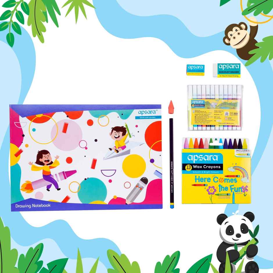 Apsara Funanza Kit | Drawing And Art Kit For Kids And Gifting