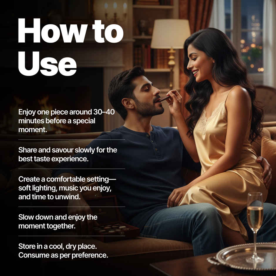 Nooky Ishqiya Paan Aphrodisiac Intimacy Chocolate Paan Betel Leaf Gulkand Treat