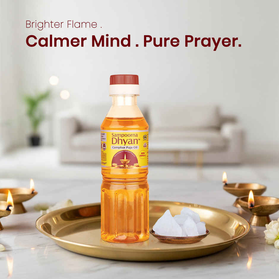 Camphor Fragrance | Kapoor | Puja Oil | Cycle