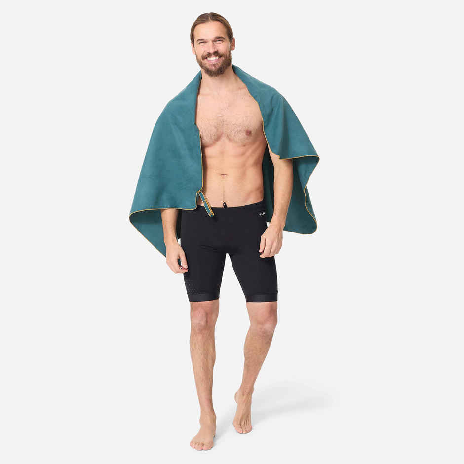 Decathlon Quick Dry Microfibre Towel | Blue - L