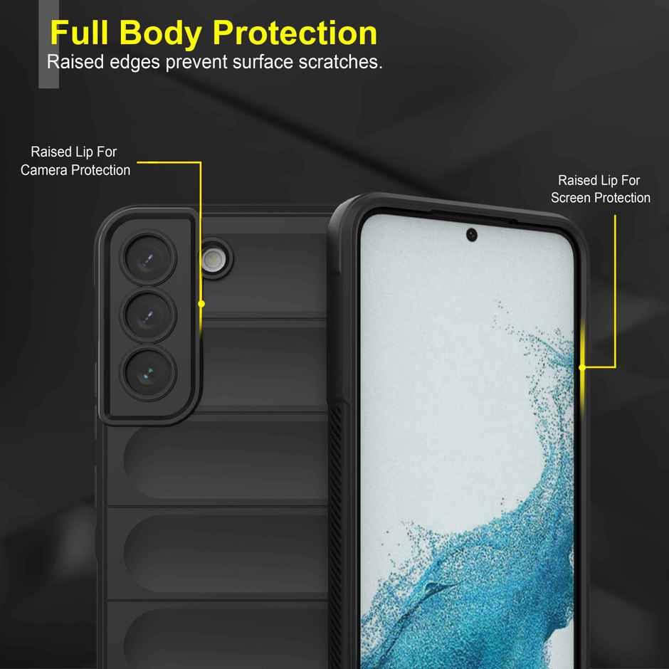 Zapcase Back Cover for Samsung Galaxy S22 5G | Magic-Black