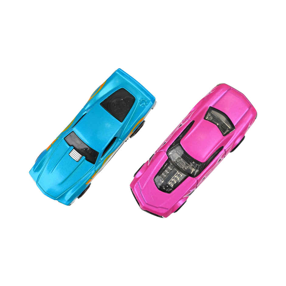 Hot Wheels 2-Car Pack of 1:64 Scale VehiclesTheme-HWD01