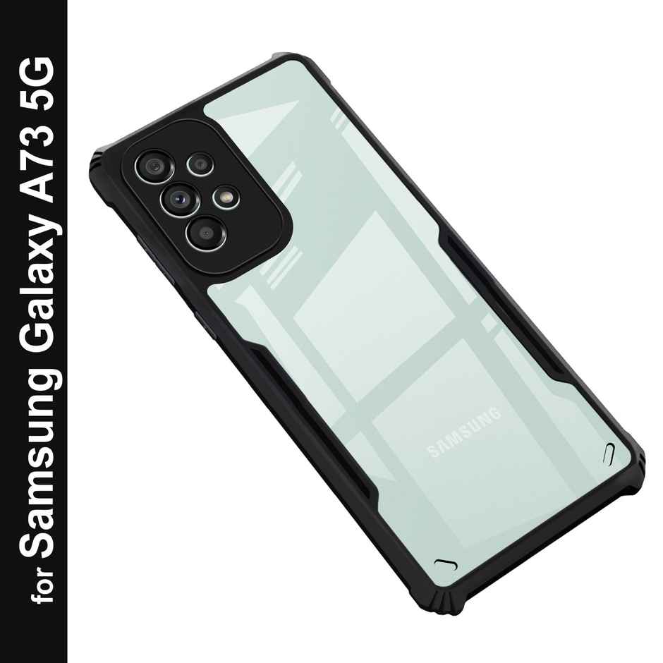 Zapcase Back Cover for Samsung Galaxy A73 5G | Matte-Black