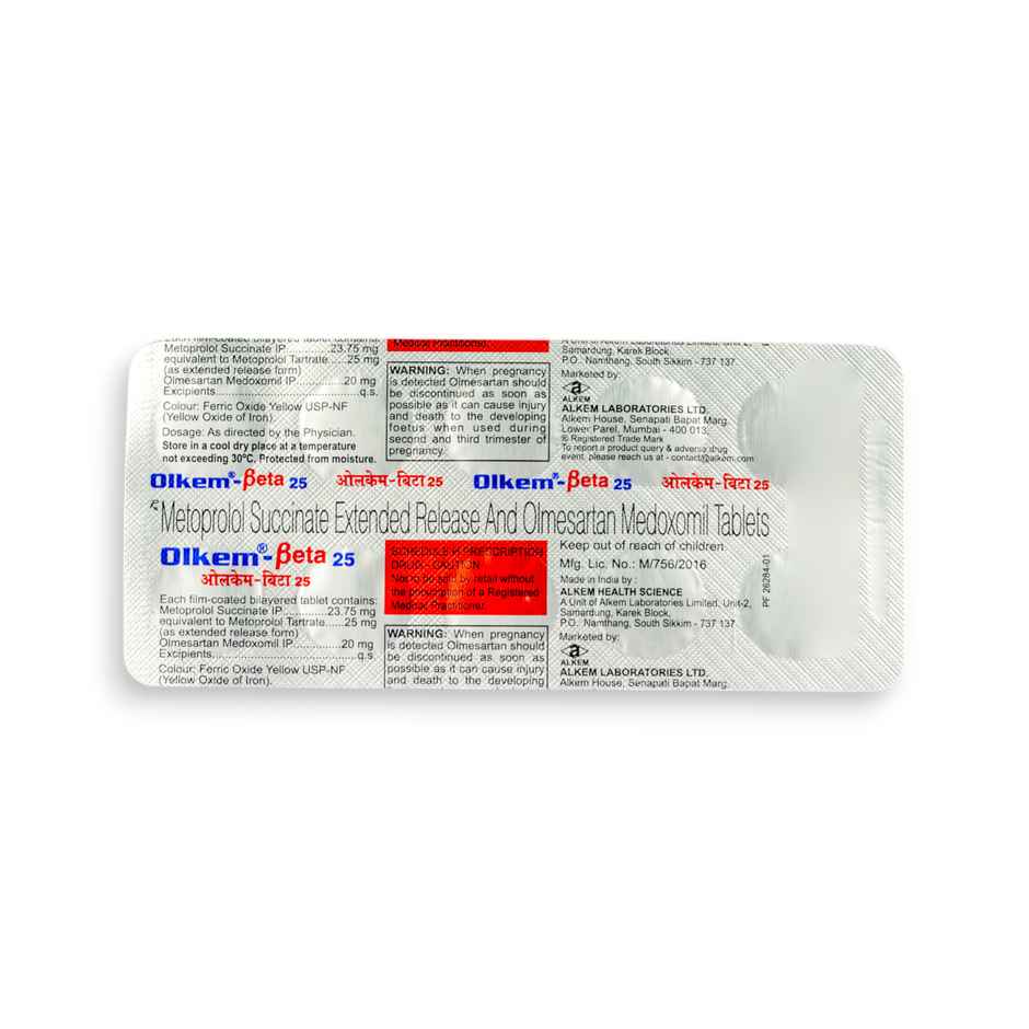 Olkem-Beta 25 Tablet ER