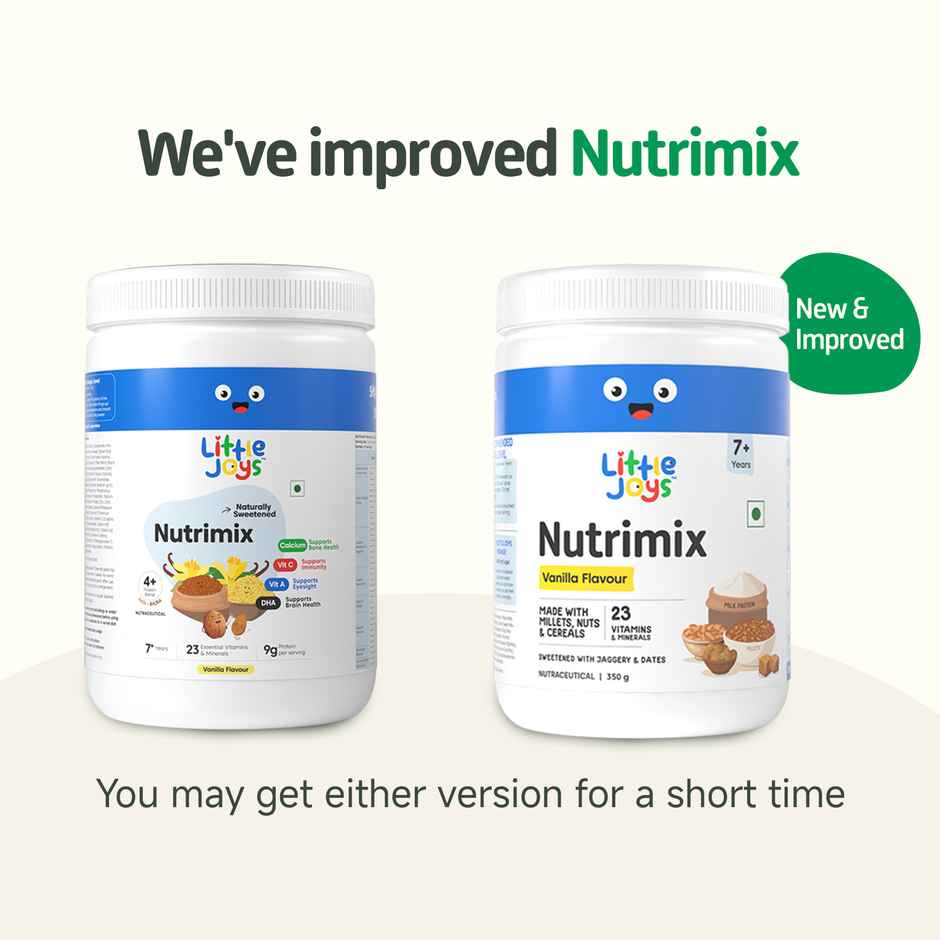 Little Joys Nutrimix For Kids 7-12 Years | Vanilla Flavour