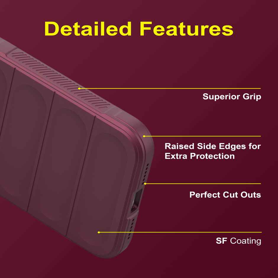 Zapcase Back Cover for Google Pixel 7A | Magic-Plum