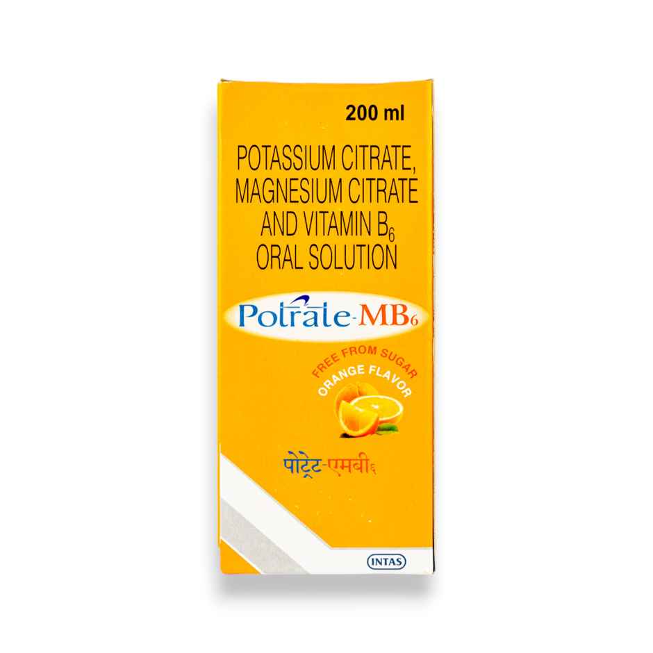Potrate-MB6 Orange Sugar Free Oral Solution