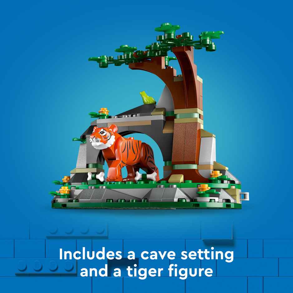 Lego City Jungle Explorer Off-Road Truck Toy 60426 (314 Pieces)