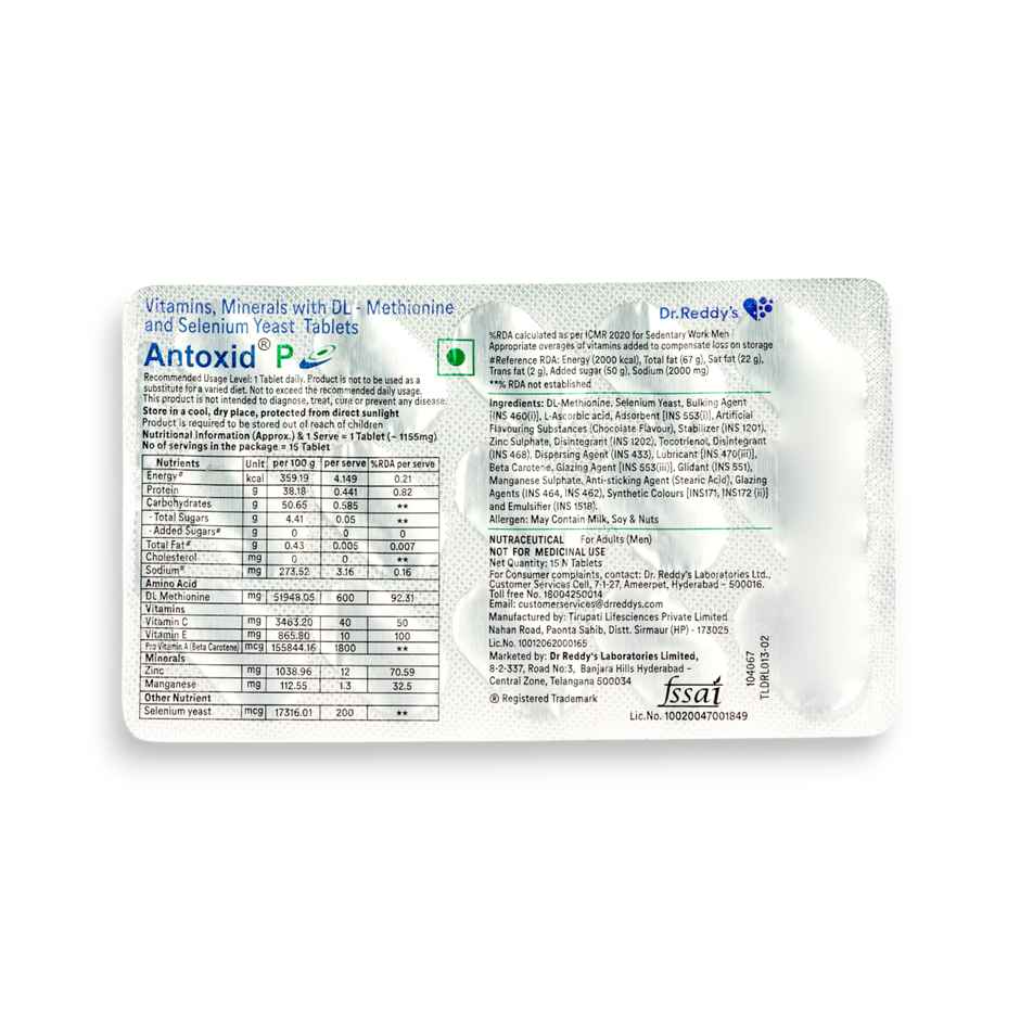 Antoxid P Tablet