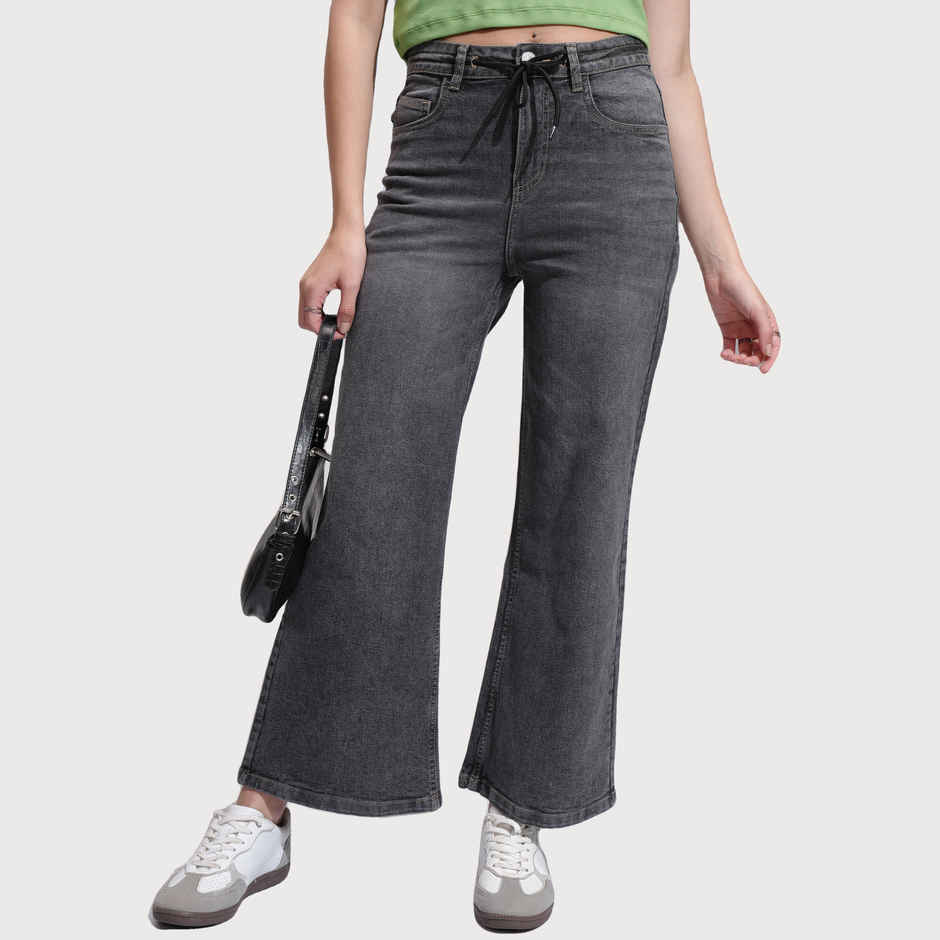 Tokyo Talkies Women's Wide Leg High-Rise Jeans - 30