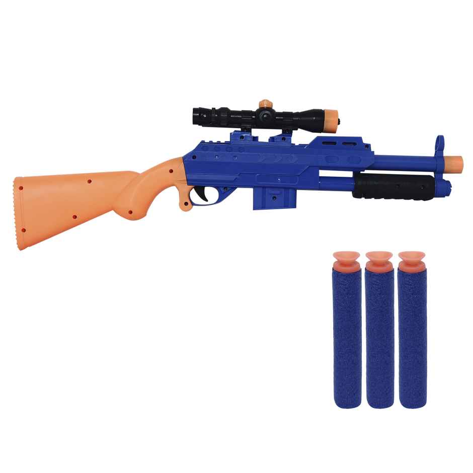 Abk Shot Air Gun -Foam Bullets 1 Gun + 8 Foam Bullets