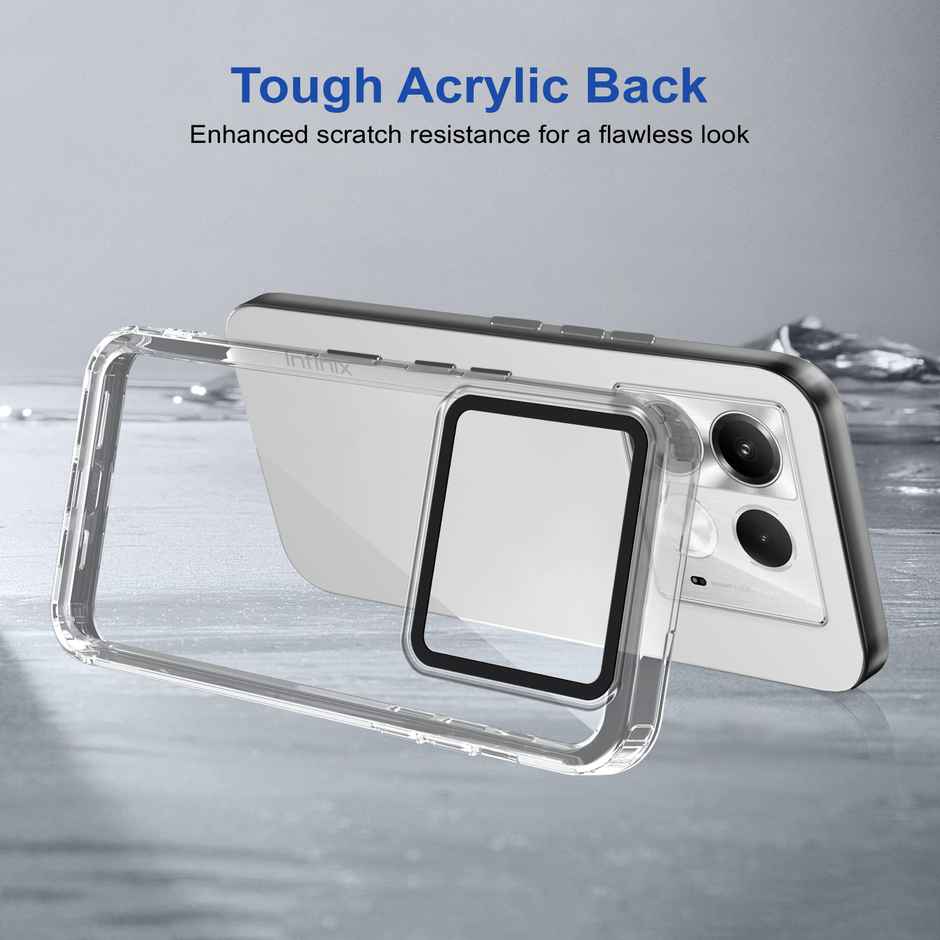 Zapcase Back Cover for Infinix Note 40 5G | Space-Clear