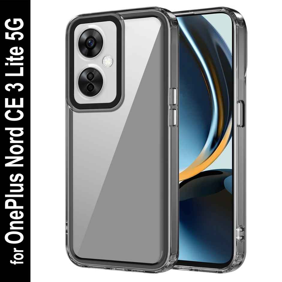 Zapcase Back Cover For Oneplus Nord Ce 3 Lite 5G (Space-Black)