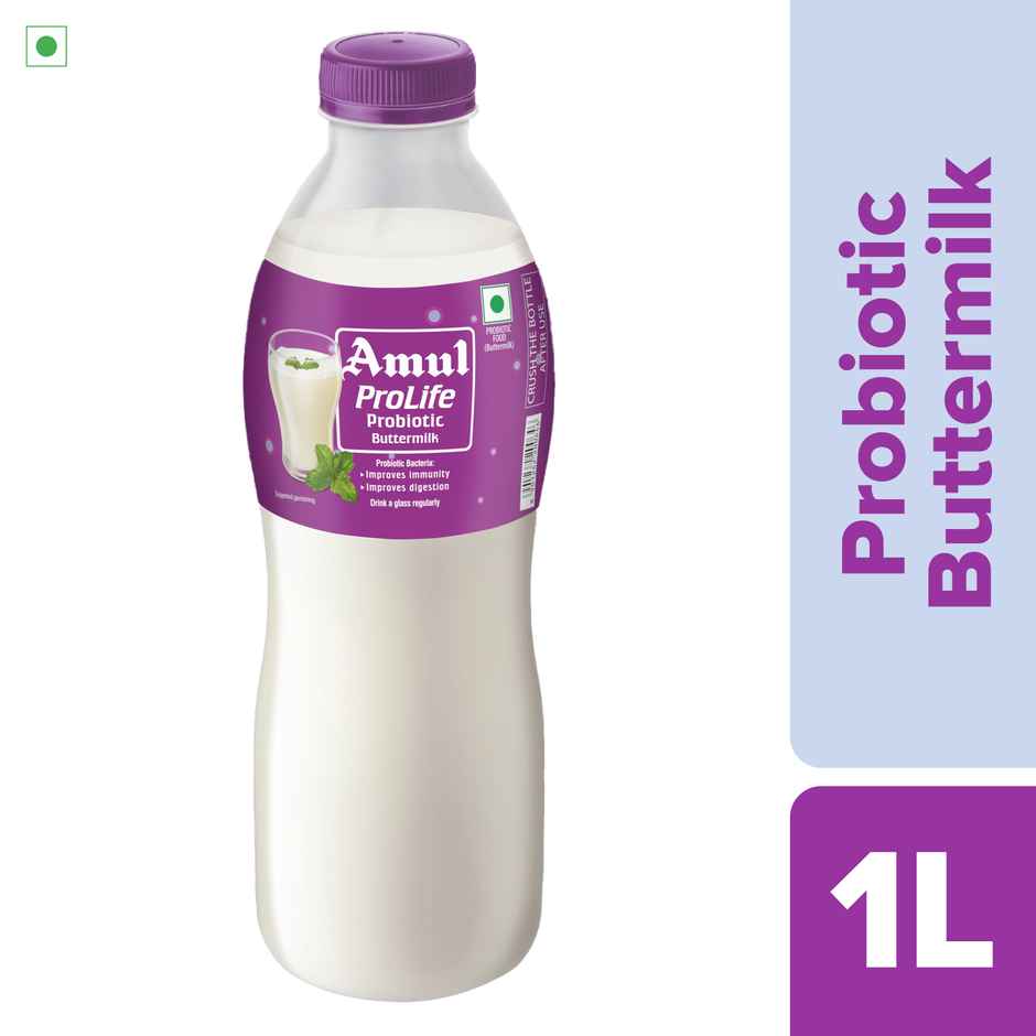 Amul Prolife Probiotic Buttermilk Bottle