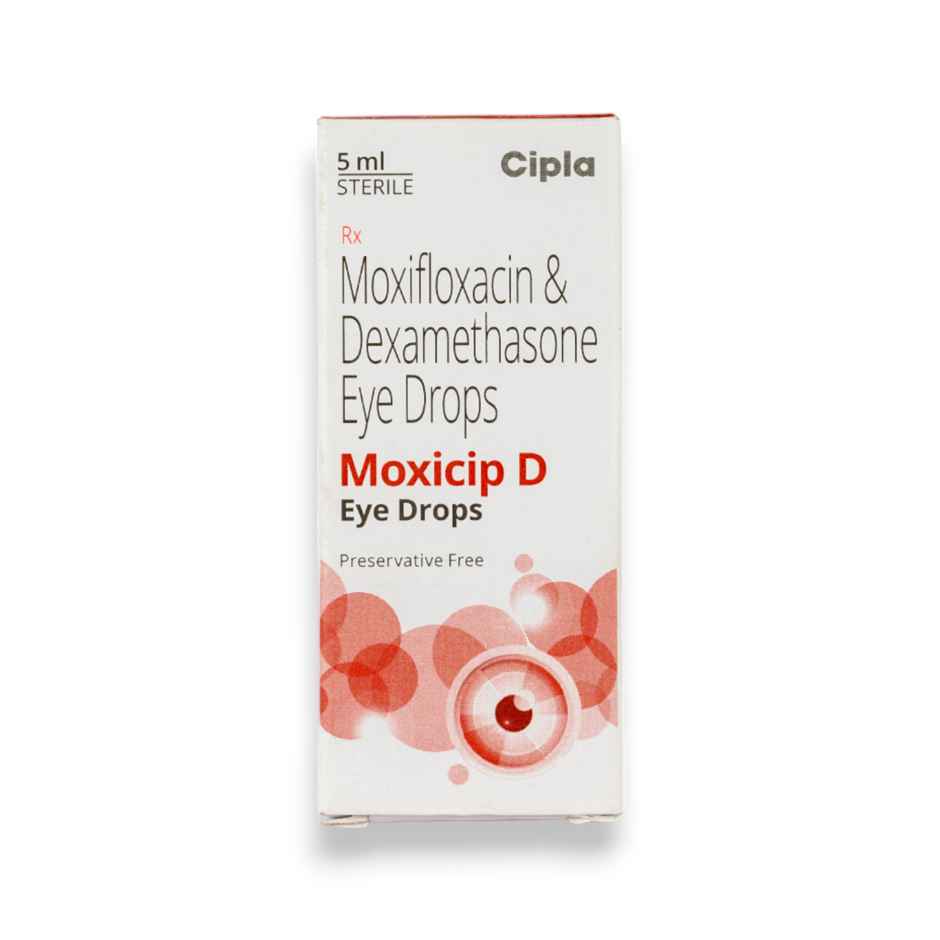 Moxicip D Eye Drop