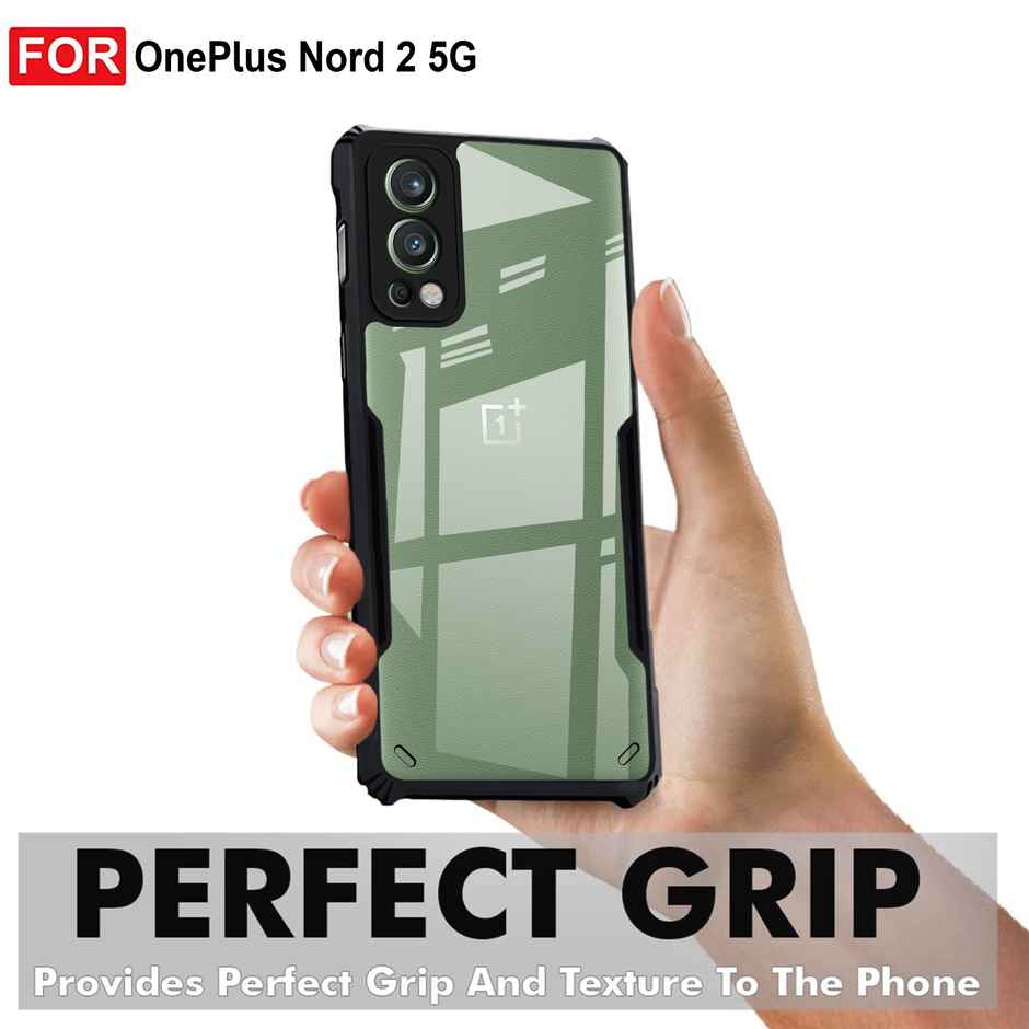 Zapcase Back Cover for OnePlus Nord 2 5G | Matte-Black