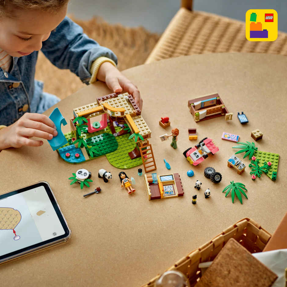 LEGO Friends Panda Sanctuary Animal Care Building Set Toy 42648