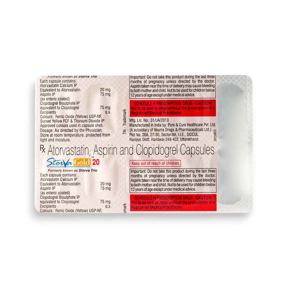 Storva Gold 20 Capsule